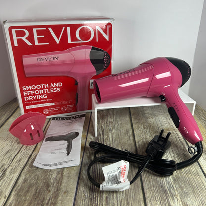 Revlon Ionic Technology Hair Dryer With Smoothing Concentrator & 3 Heat/Speed Settings
