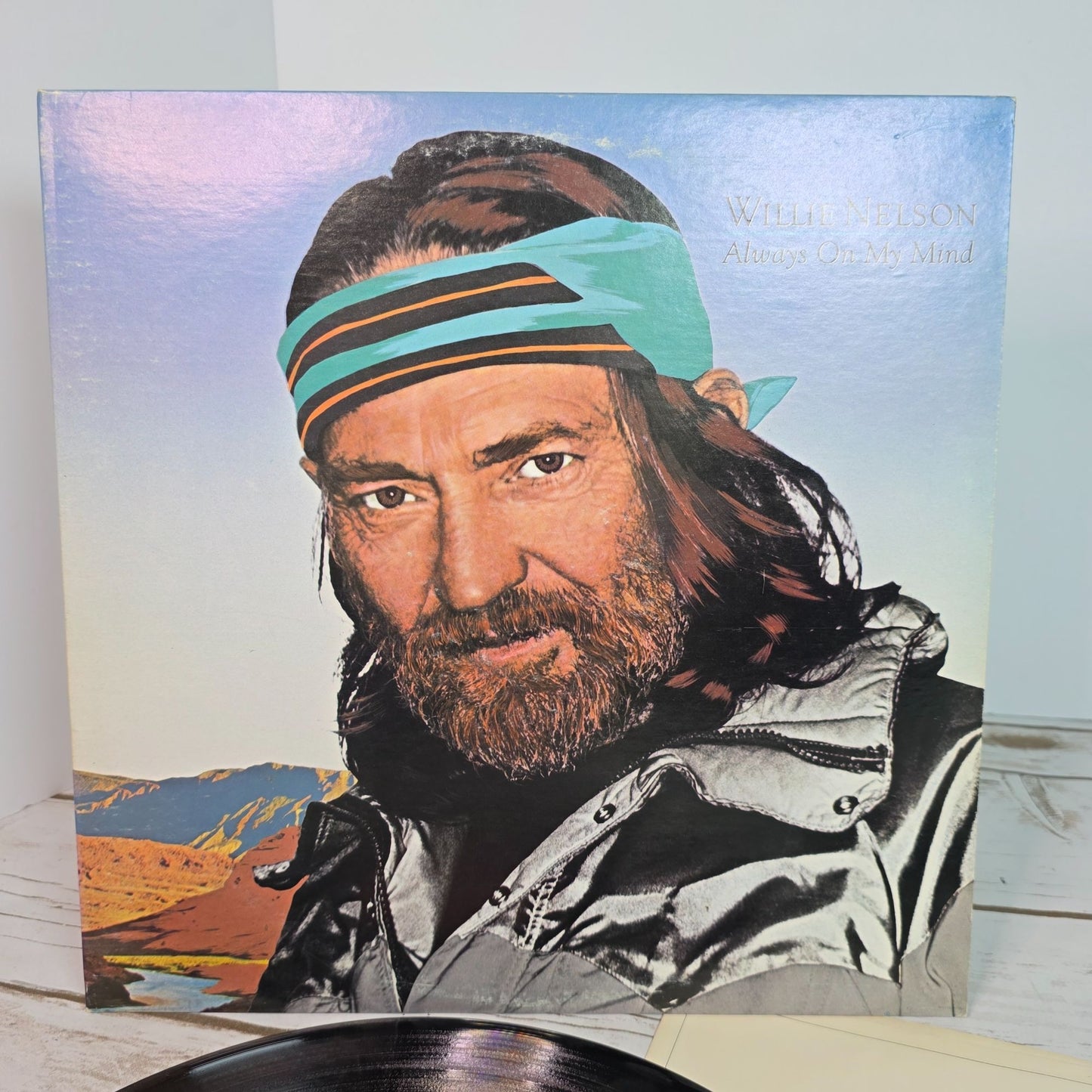 Willie Nelson Always On My Mind Vinyl Record Album 1982 Columbia Records FC 37951 Folk Country Music Collectible