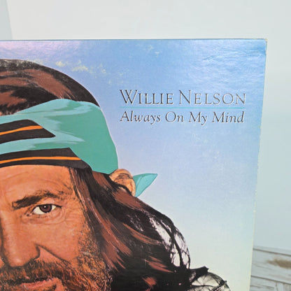 Willie Nelson Always On My Mind Vinyl Record Album 1982 Columbia Records FC 37951 Folk Country Music Collectible