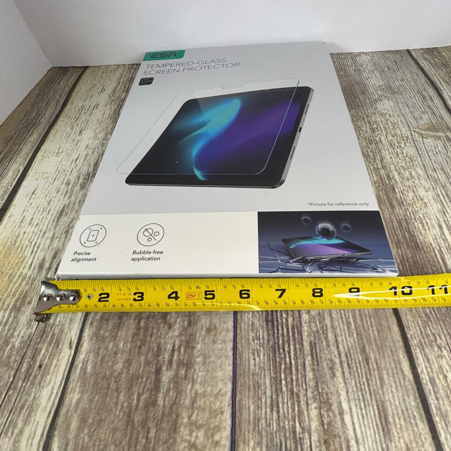 ESR Tempered Glass Screen Protector 2 Pack For iPad Air 13 Bubble-Free Application