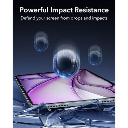 ESR Tempered Glass Screen Protector 2 Pack For iPad Air 13 Bubble-Free Application
