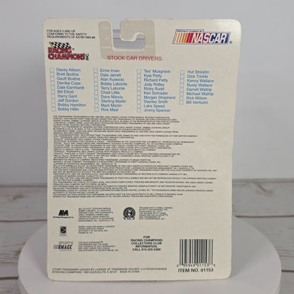 Rusty Wallace 1994 Racing Champions Stock Car NASCAR Die-Cast Collectible w/ Card