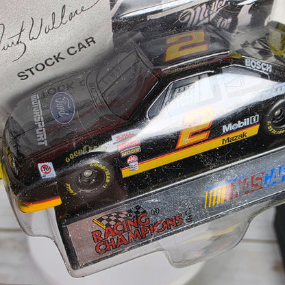 Rusty Wallace 1994 Racing Champions Stock Car NASCAR Die-Cast Collectible w/ Card