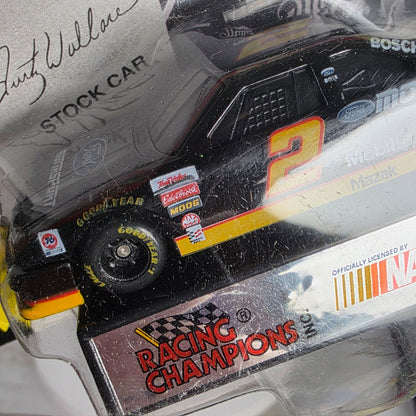 Rusty Wallace 1994 Racing Champions Stock Car NASCAR Die-Cast Collectible w/ Card