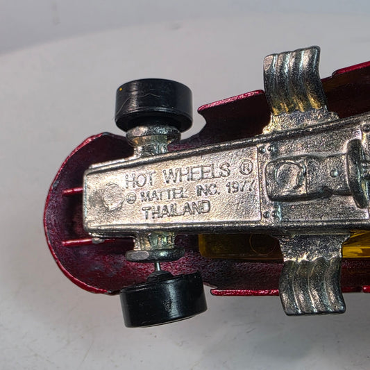 Vintage 1977 Hot Wheels Inbrainson Dragster