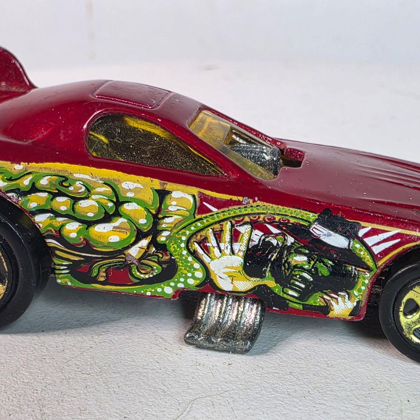Vintage 1977 Hot Wheels Inbrainson Dragster