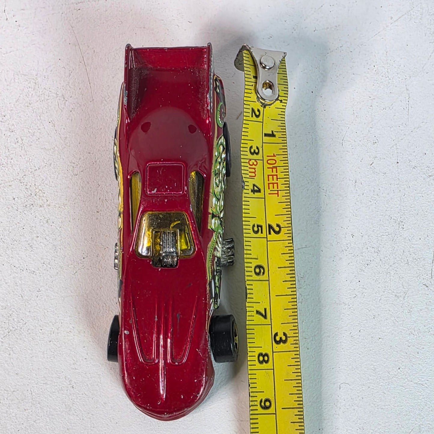Vintage 1977 Hot Wheels Inbrainson Dragster