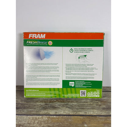 FRAM FreshBreeze Cabin Air Filter CF10728 Removes Odors & Protects Against Allergens