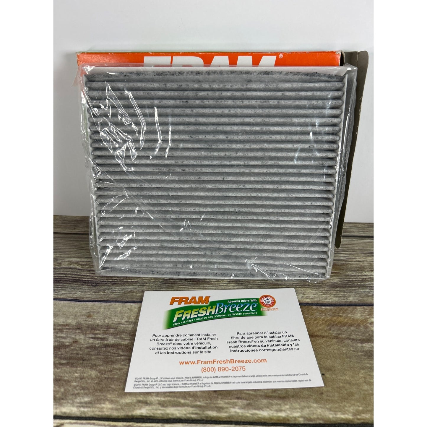 FRAM FreshBreeze Cabin Air Filter CF10728 Removes Odors & Protects Against Allergens