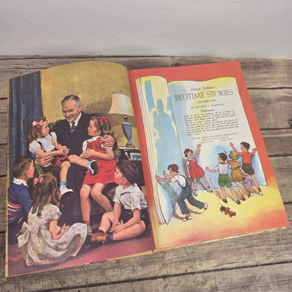 Vintage Uncle Arthurs Bedtime Stories Volume 1 Display Copy Hardcover
