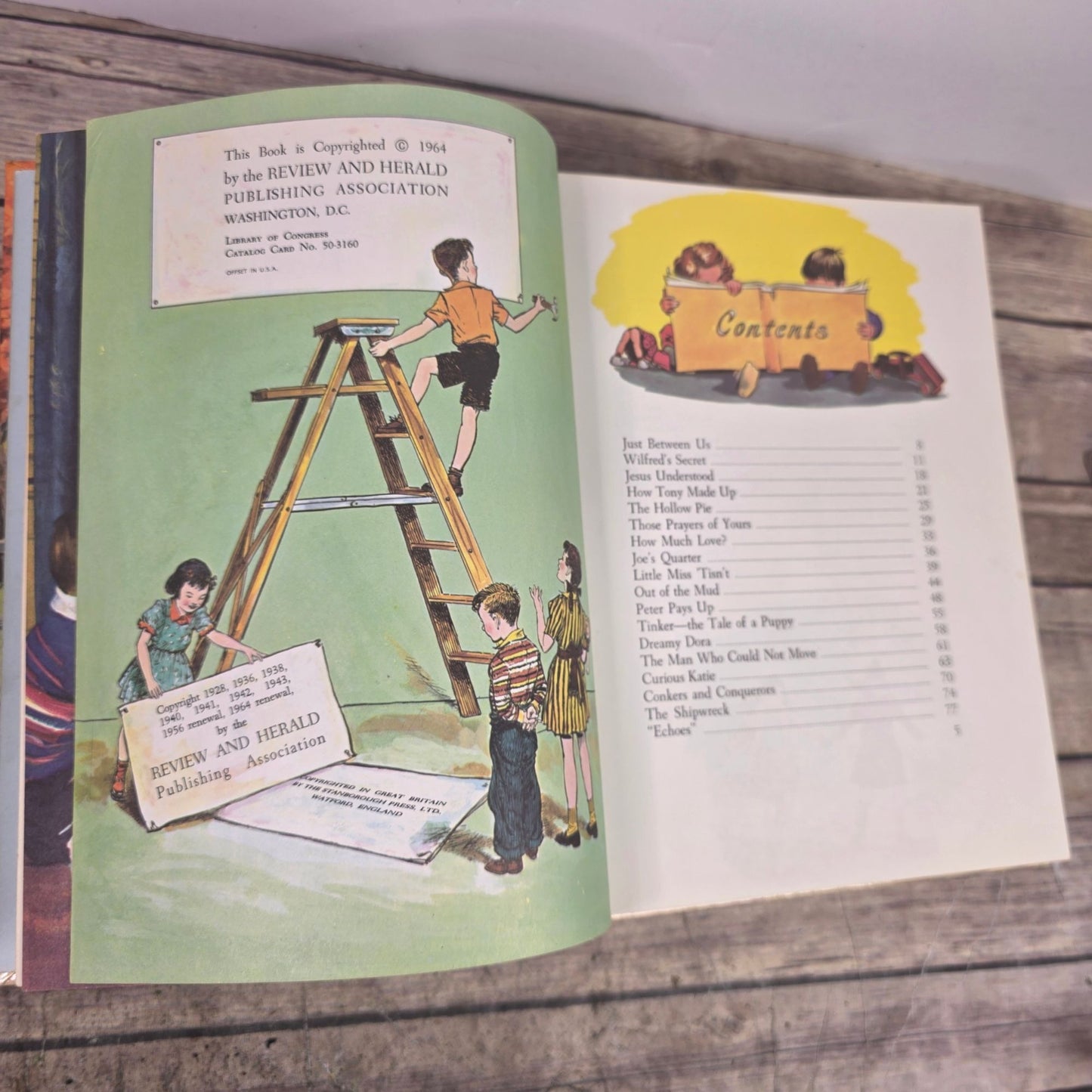 Vintage Uncle Arthurs Bedtime Stories Volume 1 Display Copy Hardcover