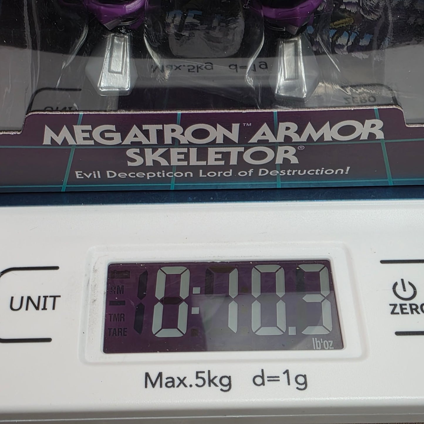 Masters Of The Universe X Transformers Megatron Armor Skeletor Figure New In Box