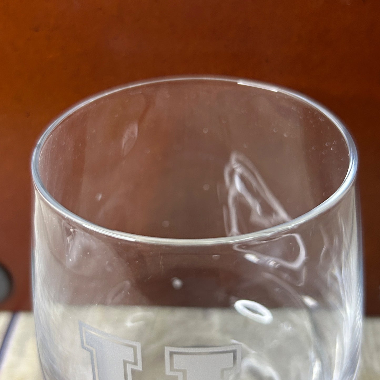 Kentucky Wildcats Football Glass Decanter With 2 Stemless Glasses By The Memory Company - 3 Piece Set