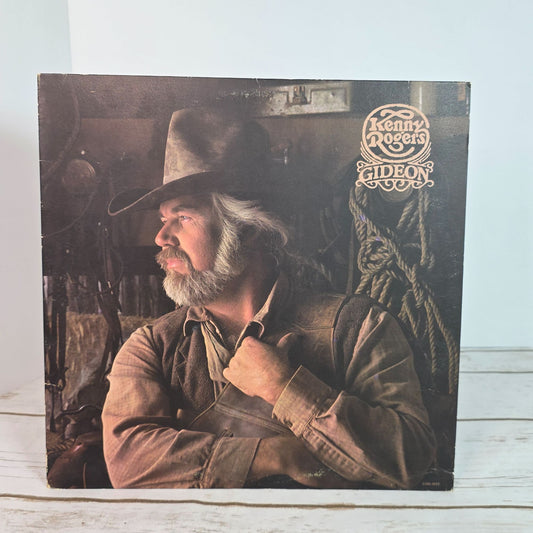 Kenny Rogers Gideon Vinyl Record Album With Original Insert & Sleeve 1980 Vintage Country Music Collectors Item