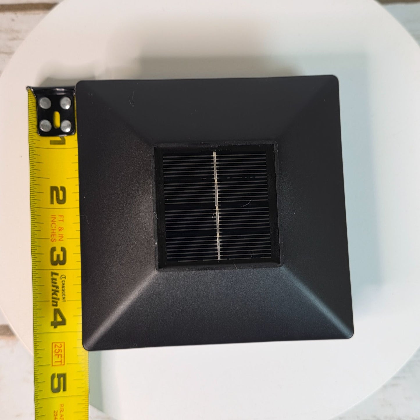 Volisun Solar Post Cap Lights 12 Pack Warm/Cool White Outdoor Lighting For Fence Deck & Patio