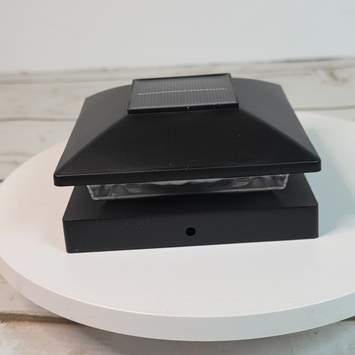 Volisun Solar Post Cap Lights 12 Pack Warm/Cool White Outdoor Lighting For Fence Deck & Patio