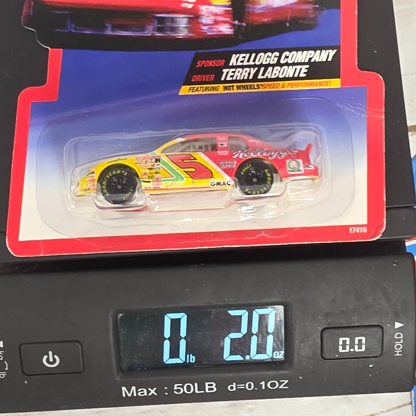 Hot Wheels 1997 Edition Team Pro Racing Die-Cast Terry Labonte Car