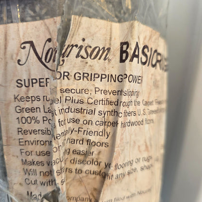 Nourison Basic RugLoc Non-Skid Rug Pad 90x116 Inches For Hardwood Floors