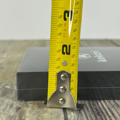 Kekari Slim Minimalist Pop Up Card Holder Wallet  RFID Blocking  Holds Up To 6 Cards  Expandable Cash Strap  Aluminum & Leather