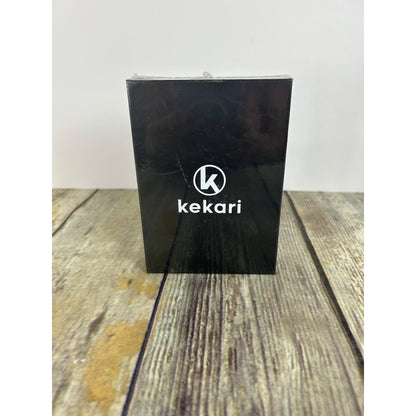 Kekari Slim Minimalist Pop Up Card Holder Wallet  RFID Blocking  Holds Up To 6 Cards  Expandable Cash Strap  Aluminum & Leather