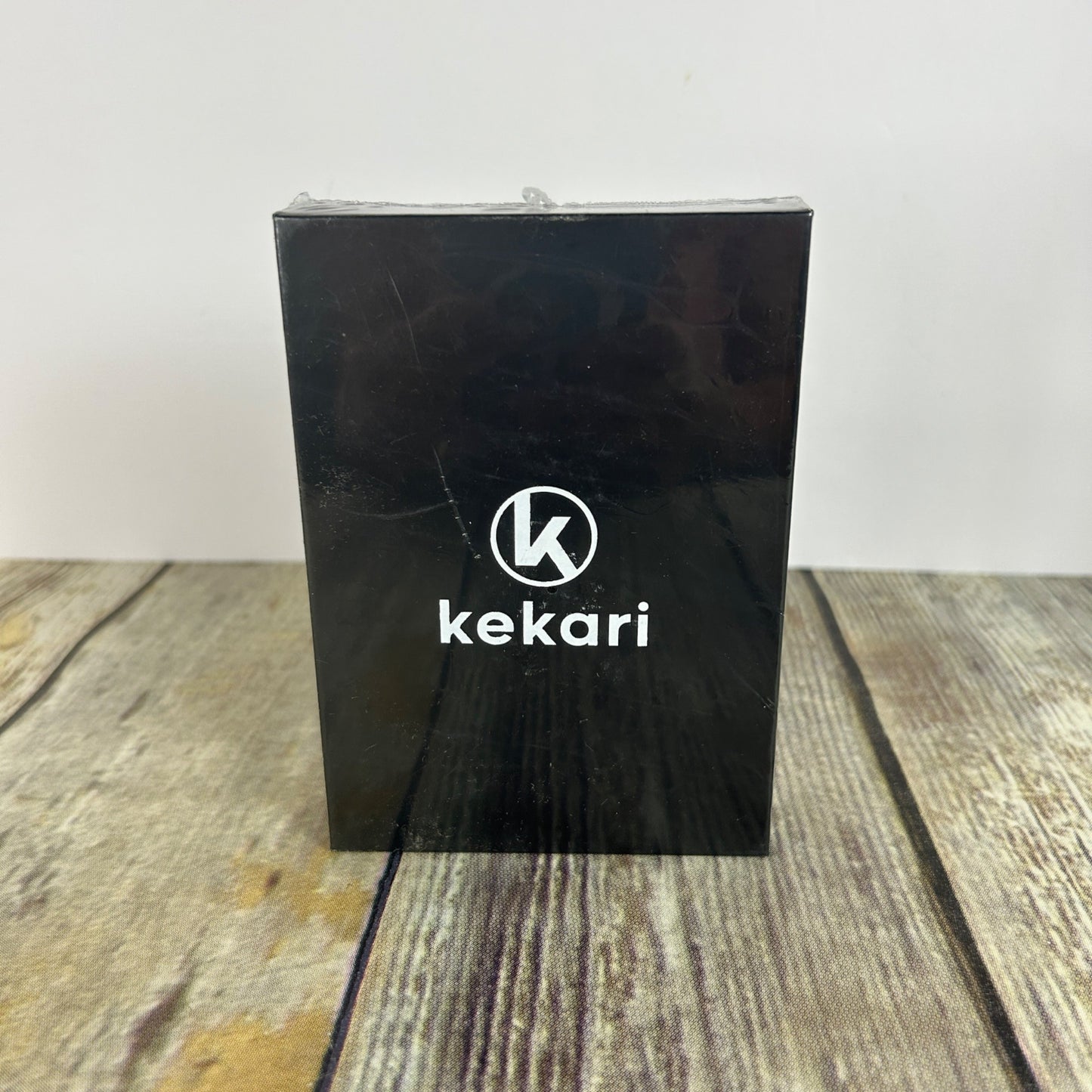 Kekari Slim Minimalist Pop Up Card Holder Wallet  RFID Blocking  Holds Up To 6 Cards  Expandable Cash Strap  Aluminum & Leather