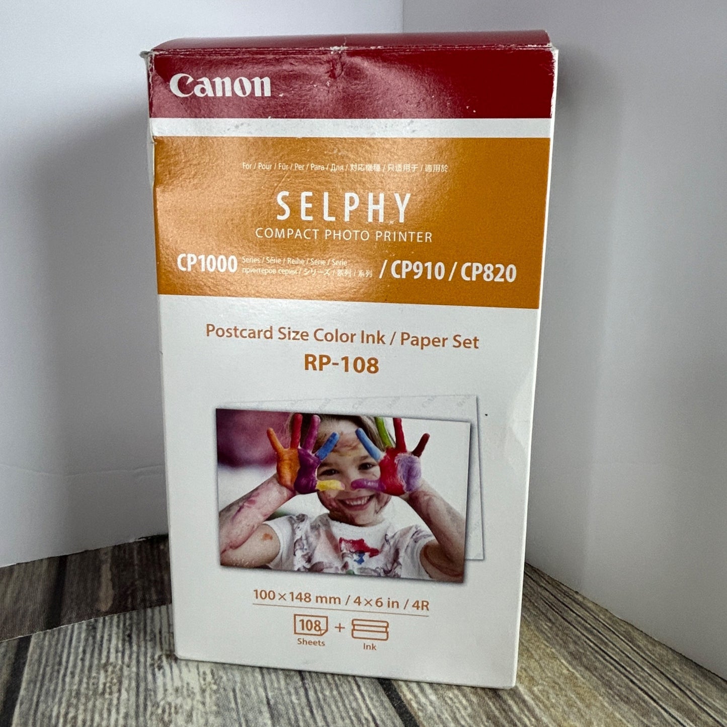 Canon Selphy CP1300 Wireless Compact Photo Printer With Paper & Cartridge