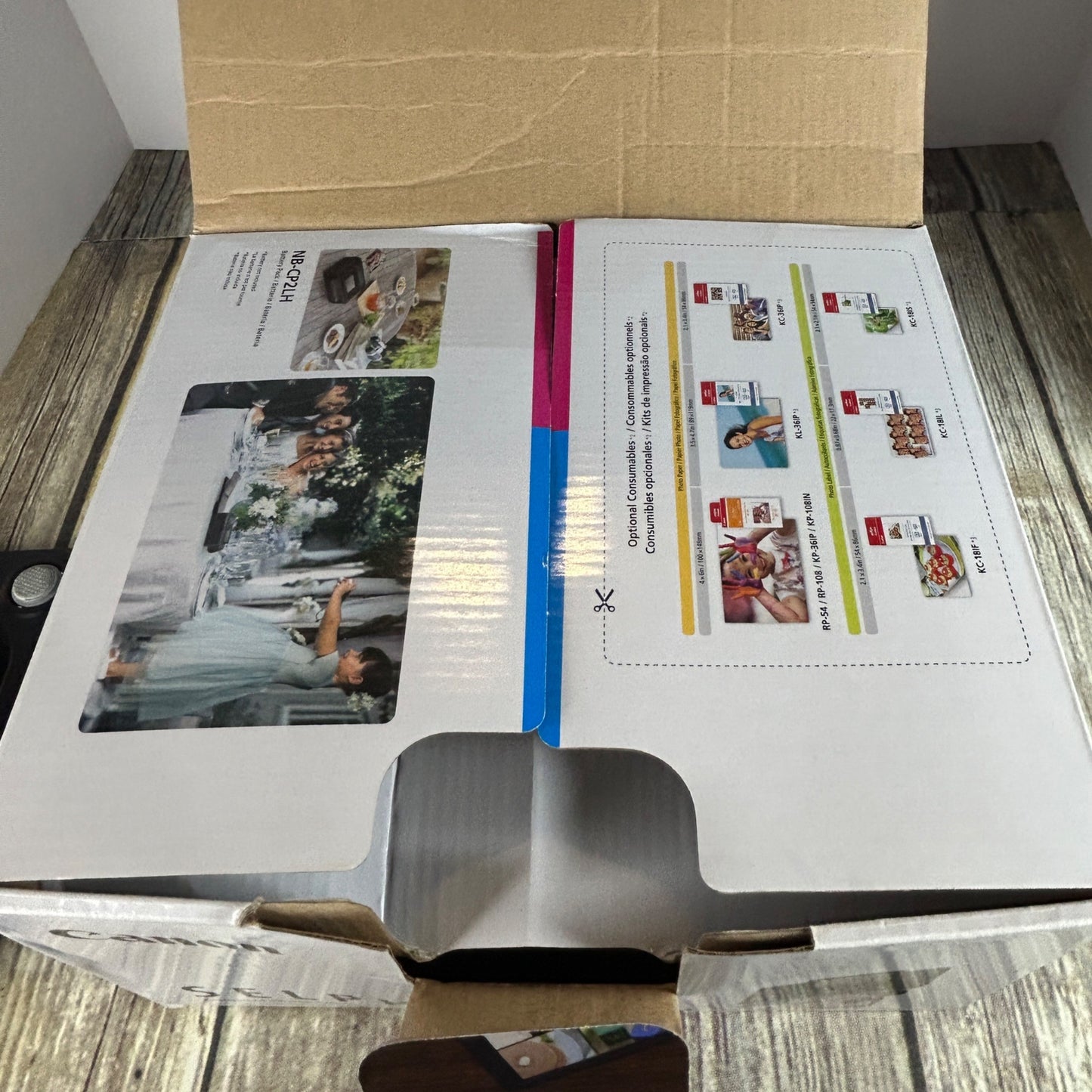 Canon Selphy CP1300 Wireless Compact Photo Printer With Paper & Cartridge