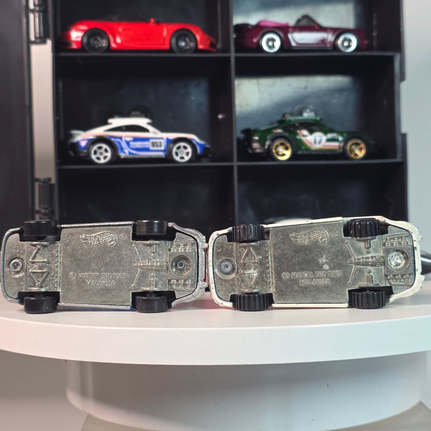 Hot Wheels Porsche Custom 12 Pack With Display Case