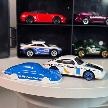 Hot Wheels Porsche Custom 12 Pack With Display Case
