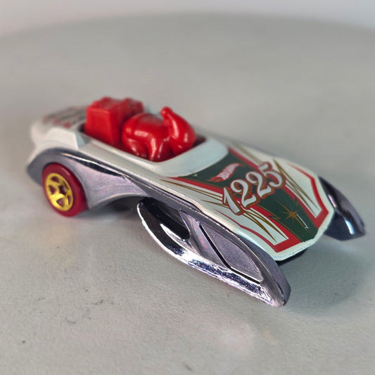 🎅 HO HO HO! MINT 2021 Hot Wheels Rockin' Santa Sled #047 Holiday