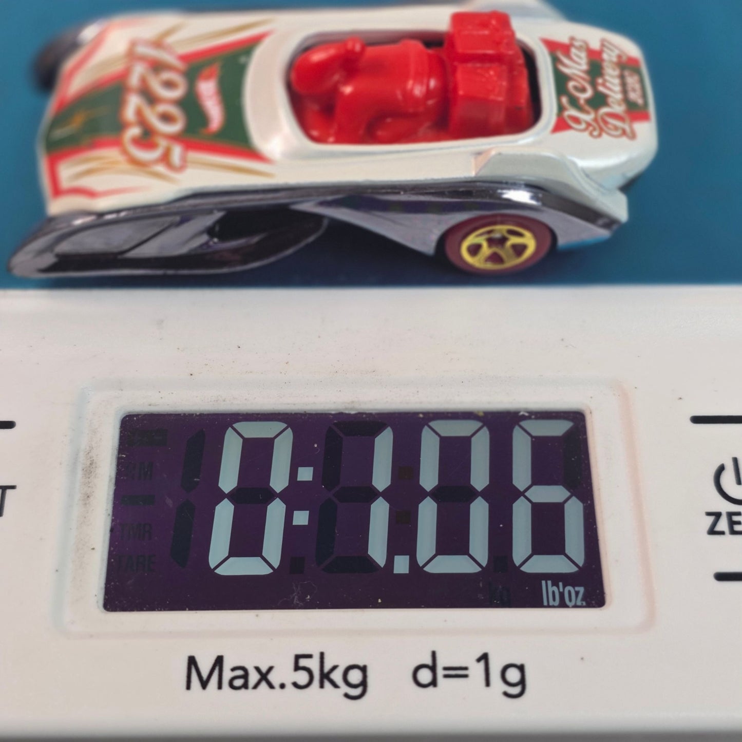 🎅 HO HO HO! MINT 2021 Hot Wheels Rockin' Santa Sled #047 Holiday