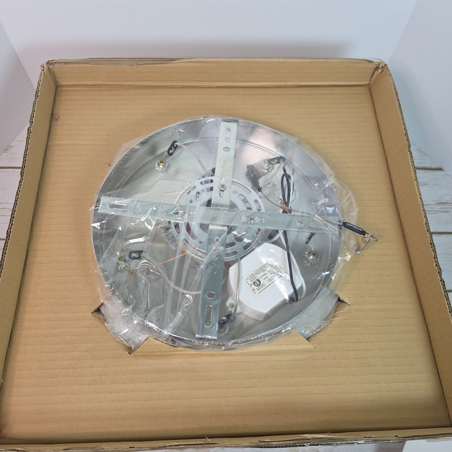 Artika Glitzer 5-Light LED Pendant Fixture With Chrome Plated Finish & Glass Crystals