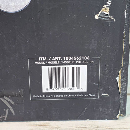 Artika Glitzer 5-Light LED Pendant Fixture With Chrome Plated Finish & Glass Crystals