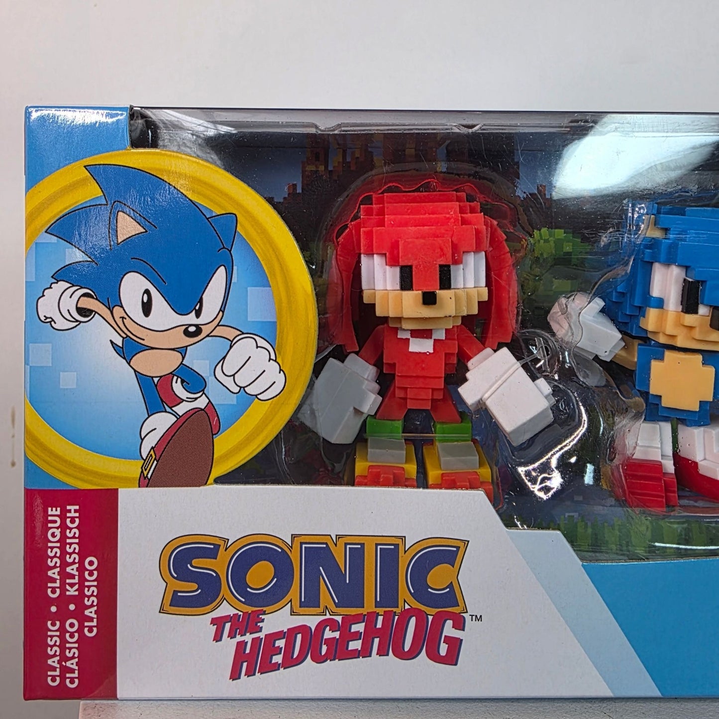 Sonic The Hedgehog Digital Figures Pack Classic Sonic Knuckles Tails By Jakks Pacific