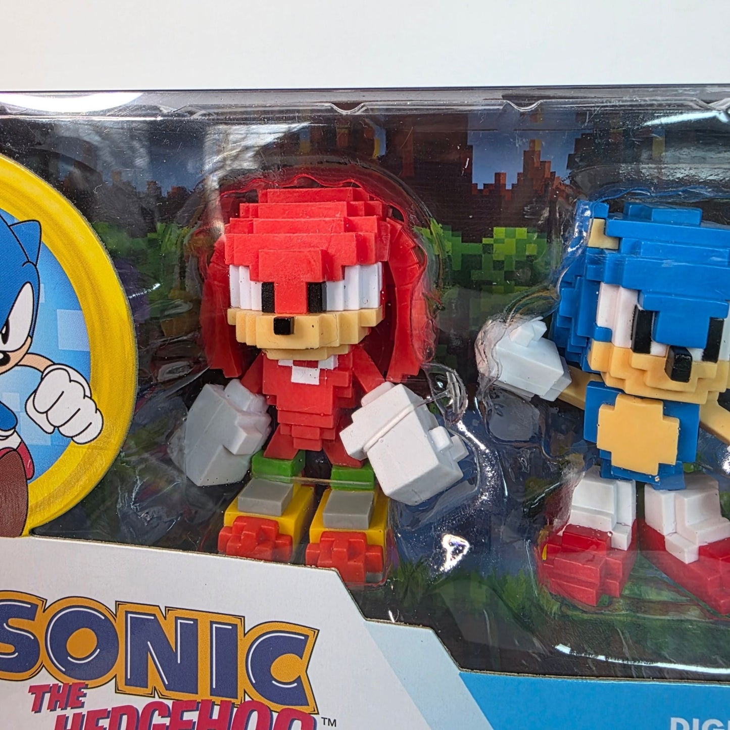 Sonic The Hedgehog Digital Figures Pack Classic Sonic Knuckles Tails By Jakks Pacific
