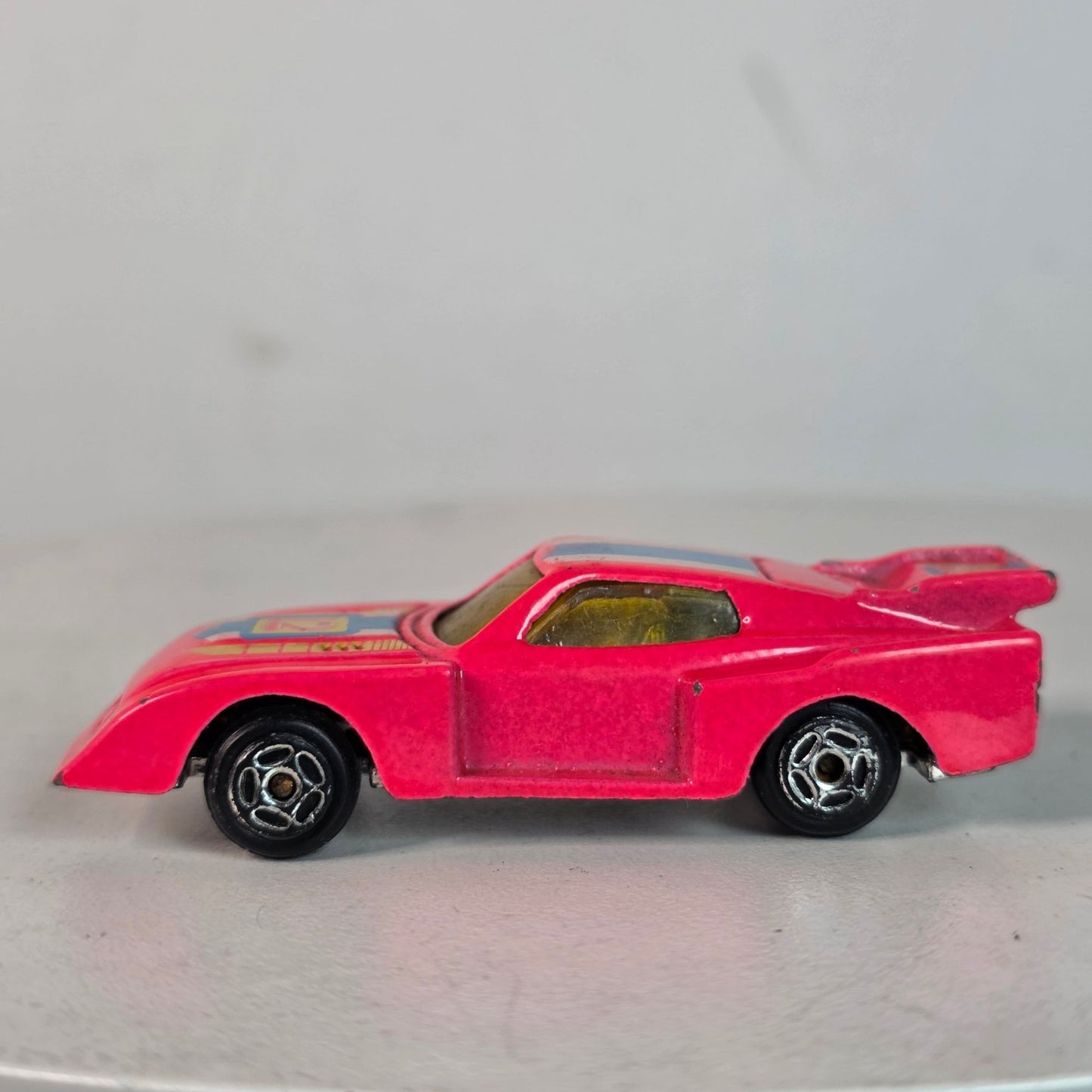Vintage Summer Marz Karz Toyota Celica LB Turbo GR-5 S8001 Die-Cast Model Red #12 Racing Decals 1:64 Scale