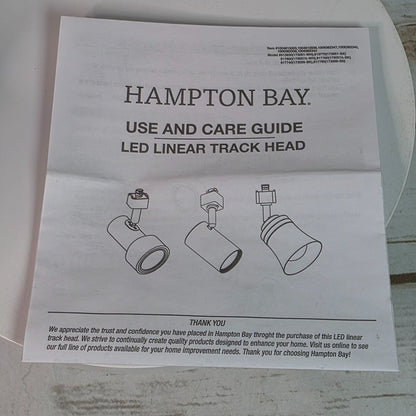 Hampton Bay LED Mini Track Head In Black Finish For Linear Track Lighting Systems