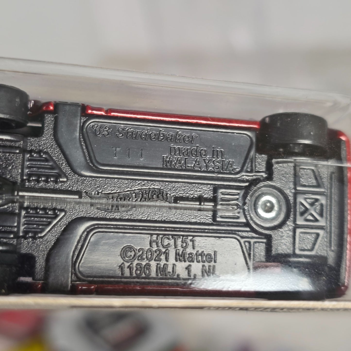 Hot Wheels 63 Studebaker Champ Red HW Hot Trucks