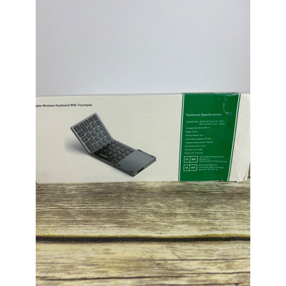 Samsers Foldable Bluetooth Wireless Keyboard With Touchpad