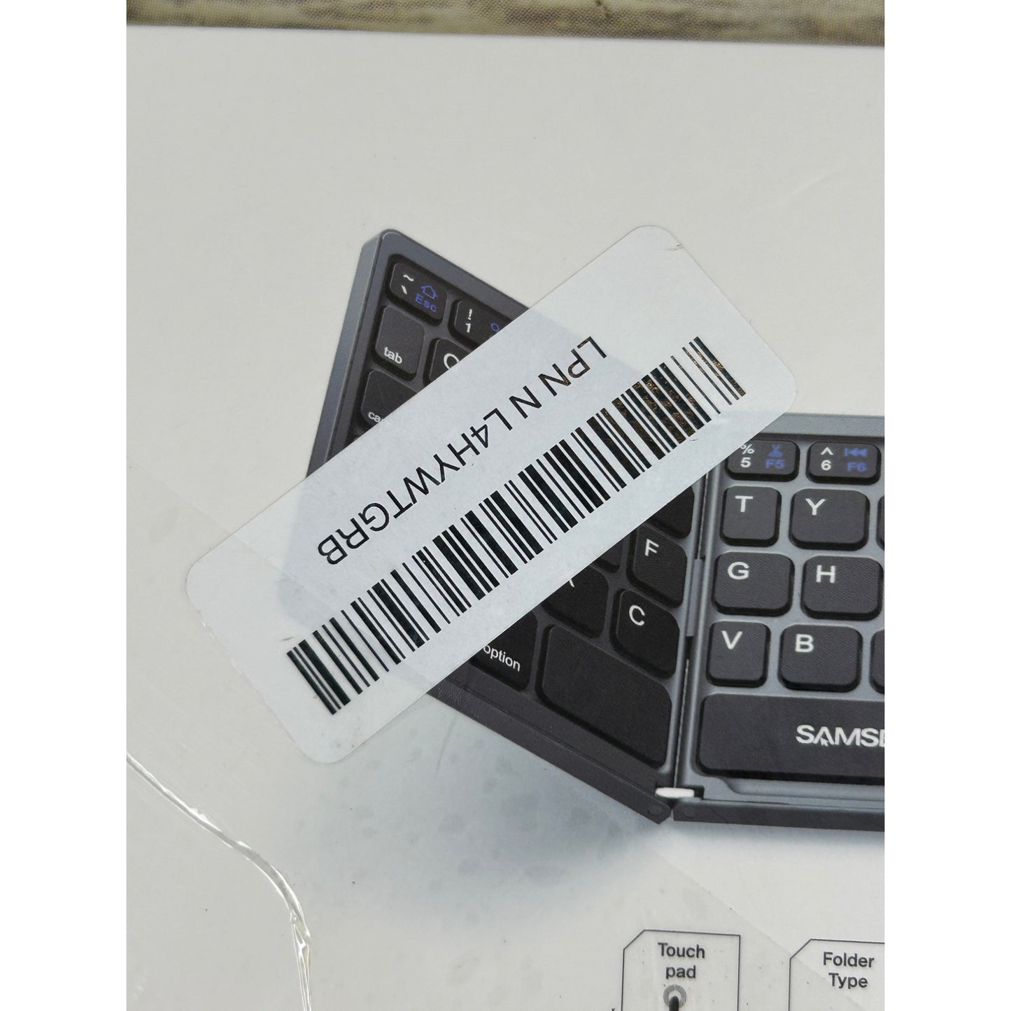 Samsers Foldable Bluetooth Wireless Keyboard With Touchpad