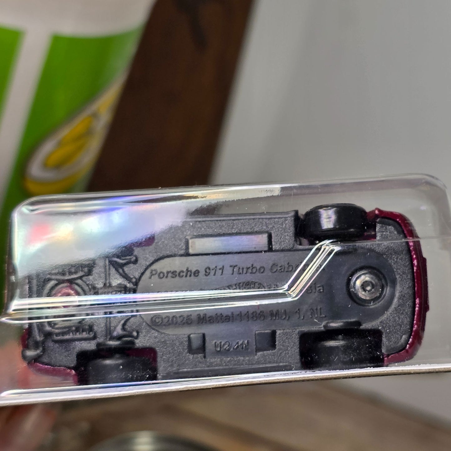 Hot Wheels 2025 Porsche 911 Turbo Cabriolet Die-Cast Car