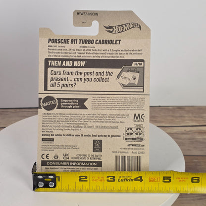 Hot Wheels 2025 Porsche 911 Turbo Cabriolet Die-Cast Car