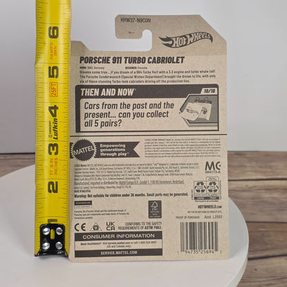 Hot Wheels 2025 Porsche 911 Turbo Cabriolet Die-Cast Car