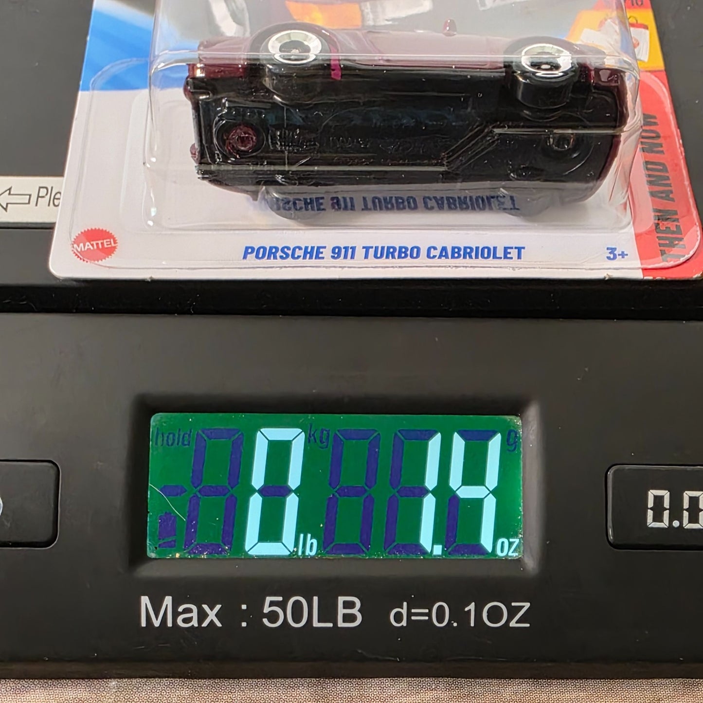 Hot Wheels 2025 Porsche 911 Turbo Cabriolet Die-Cast Car