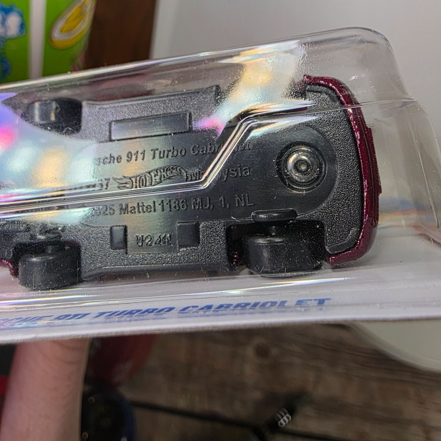 Hot Wheels 2025 Porsche 911 Turbo Cabriolet Die-Cast Car