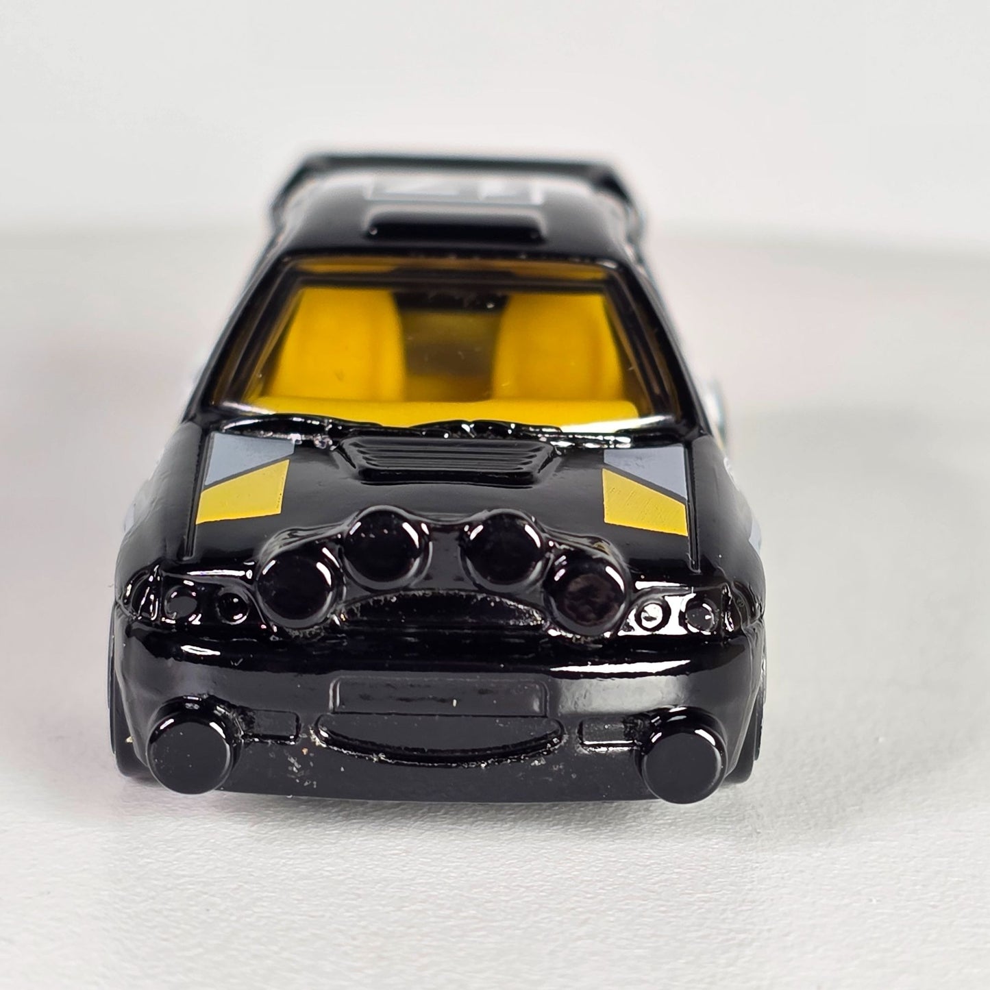 Hot Wheels Ford Escort #17 Black & Yellow Die-Cast Toy Car