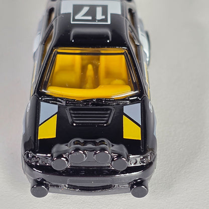 Hot Wheels Ford Escort #17 Black & Yellow Die-Cast Toy Car