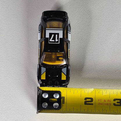 Hot Wheels Ford Escort #17 Black & Yellow Die-Cast Toy Car