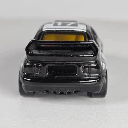 Hot Wheels Ford Escort #17 Black & Yellow Die-Cast Toy Car