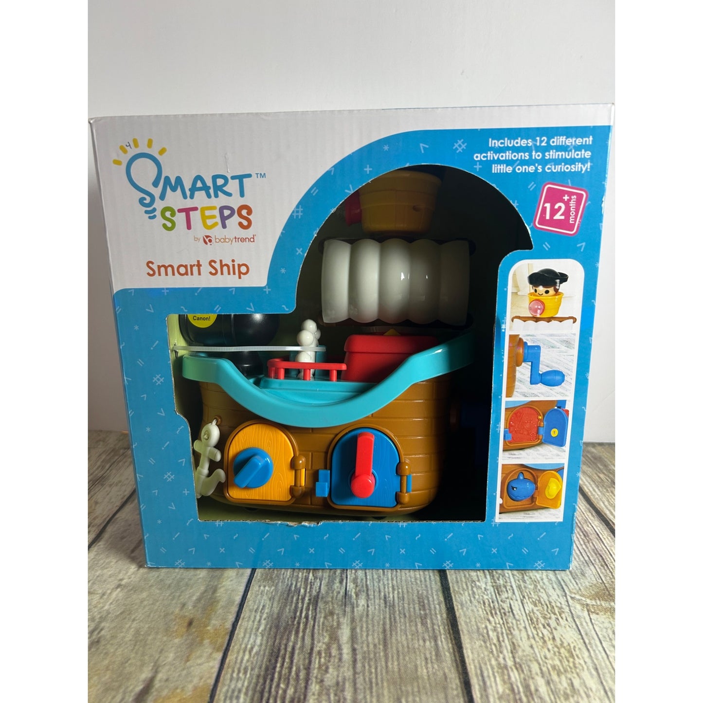 Smart Steps Smart Ship Toy Baby Trend 12+ Months Cognitive Development